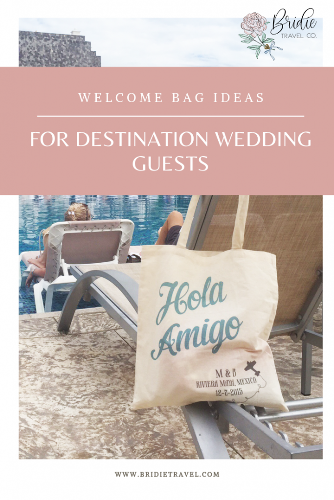 Welcome Bag Favor Ideas For Destination Wedding Guests