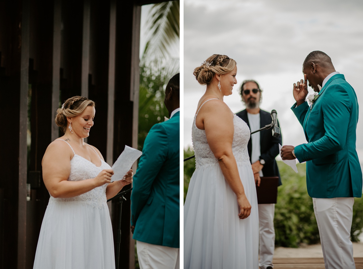Outdoor wedding ceremony at Secrets Wild Orchid Montego Bay