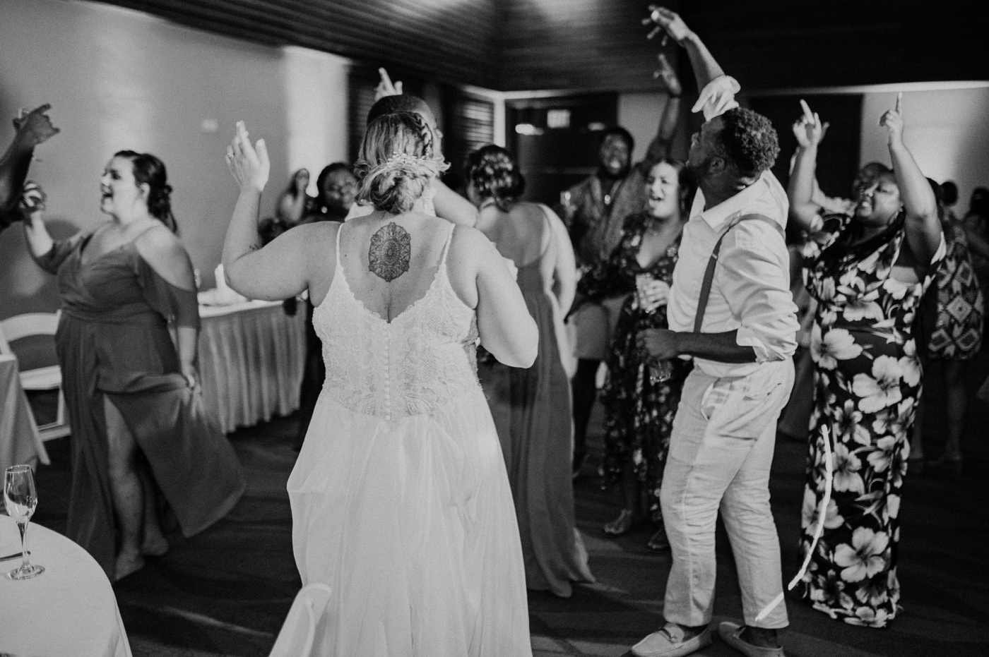 Wedding reception in the ballroom at Secrets Wild Orchid Montego Bay