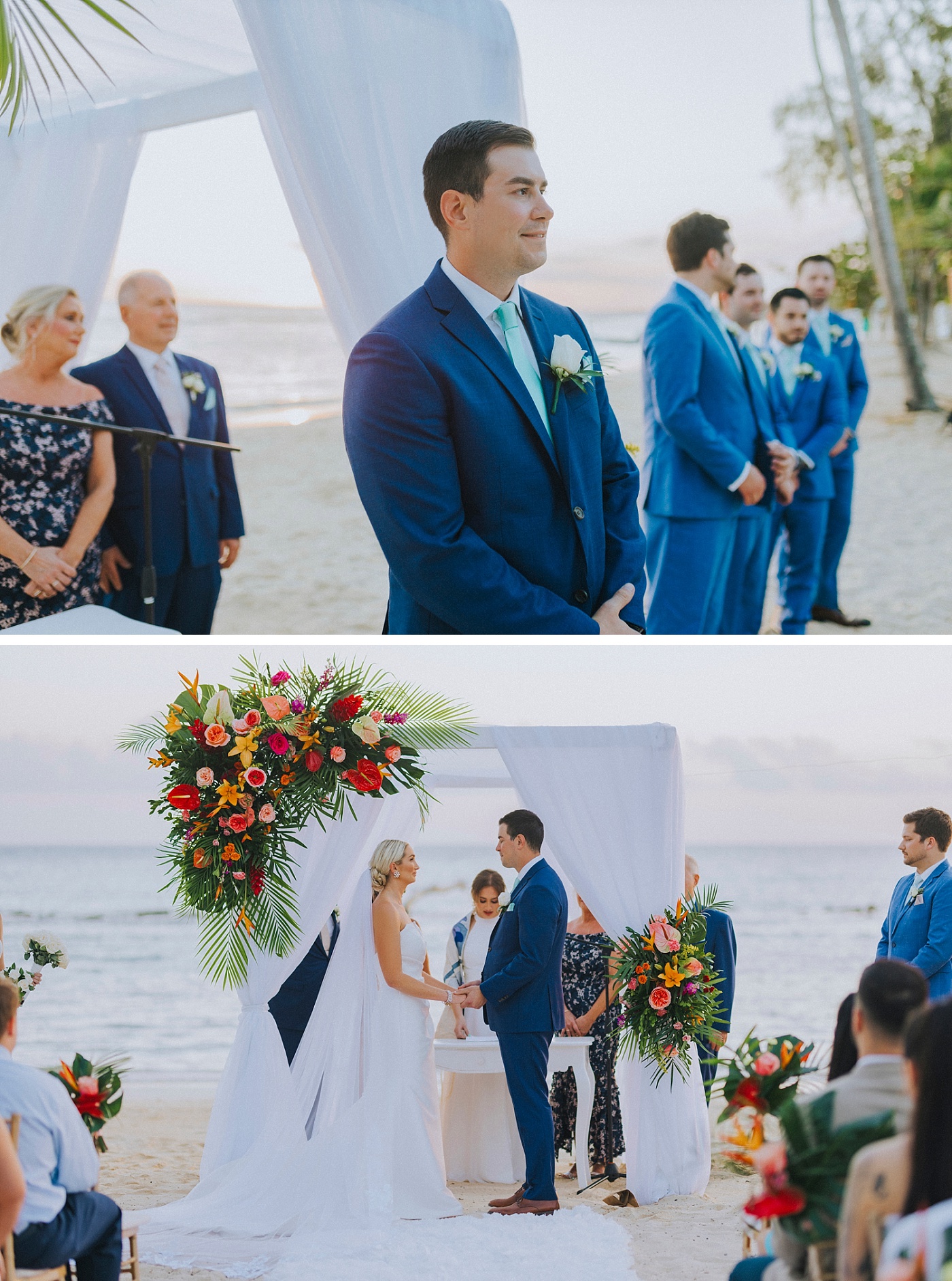 Jewish destination wedding ceremony at Casa de Campo