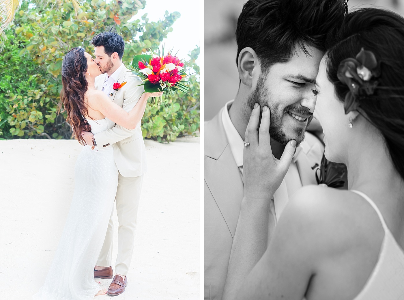 Wedding portraits at Majestic Elegance Costa Mujeres