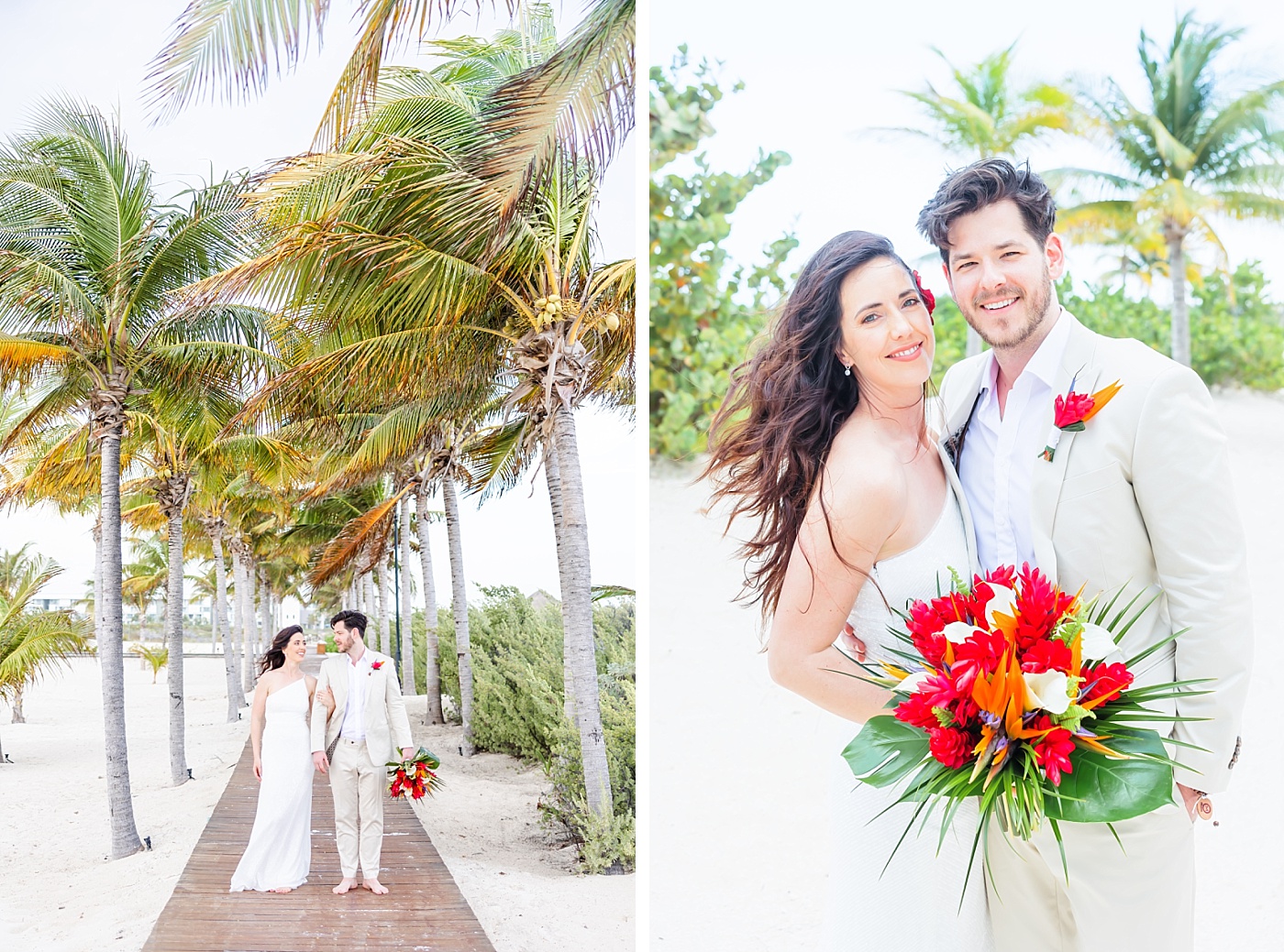 Wedding portraits at Majestic Elegance Costa Mujeres