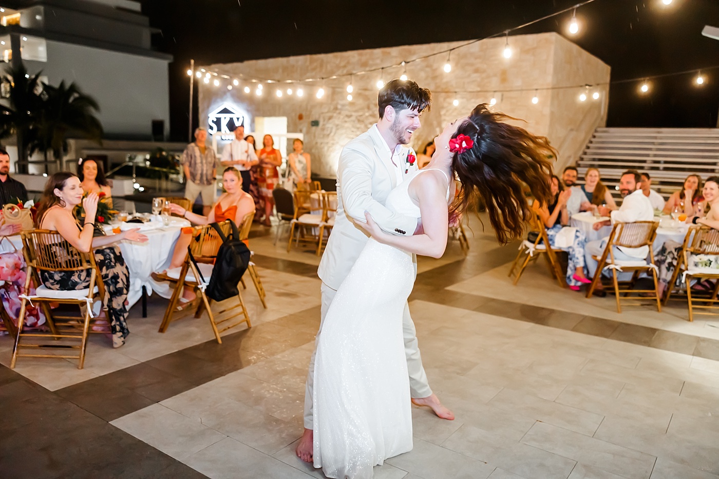 First dance at Majestic Elegance Costa Mujeres