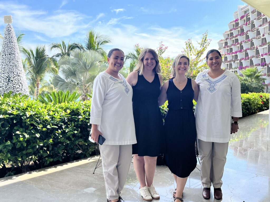 Travel Advisors on a site inspection at Grand Velas Los Cabos.